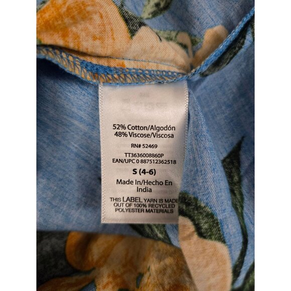 Time and Tru Women's V-Neck Midi Dress Size Small (4-6) NWT - Casual Dress - Picture 5 of 8